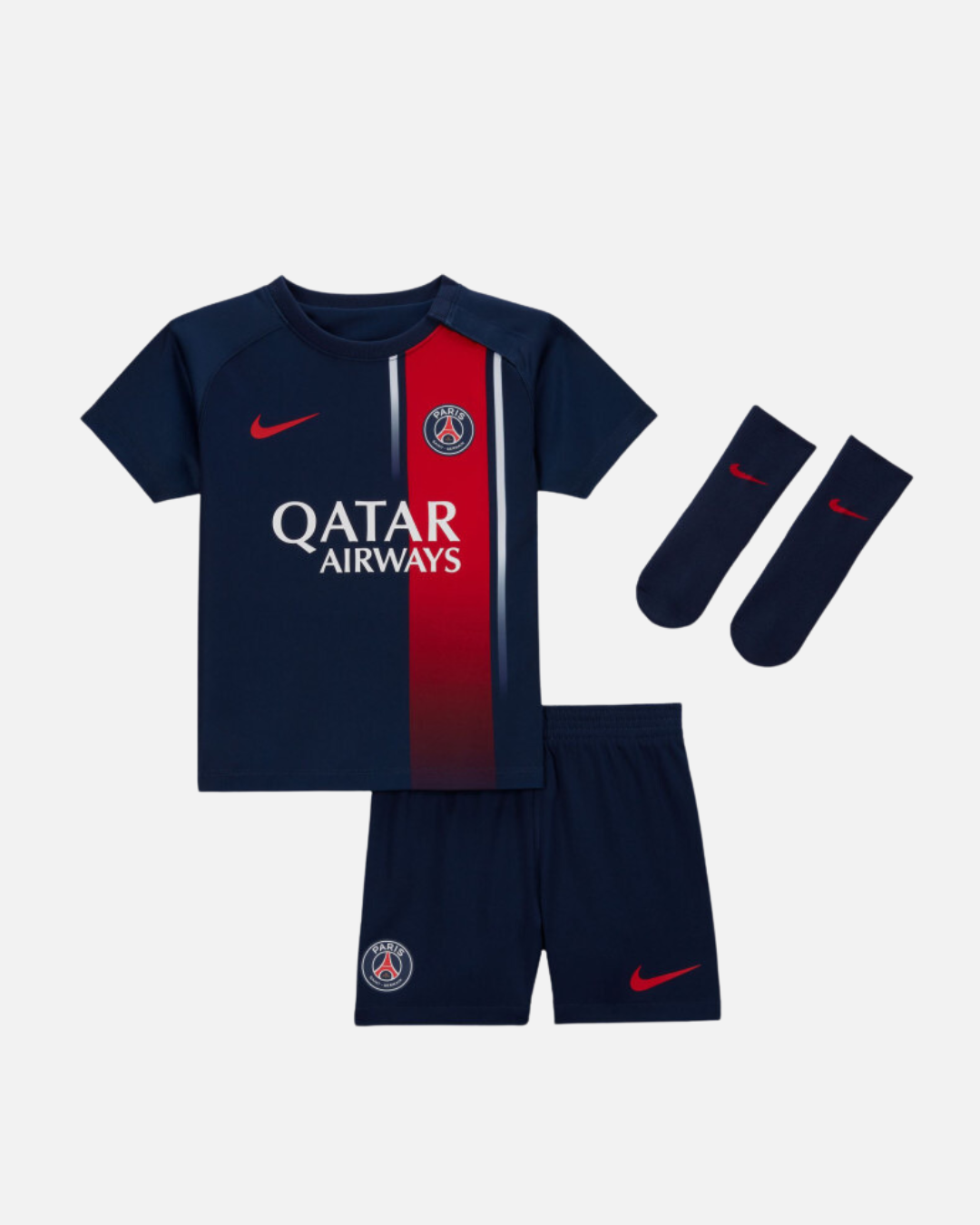 Baby 2023/2024 Footkorner – PSG Kit Blue/White/Red -
