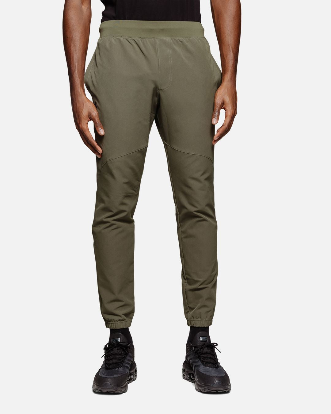 Under Armor Stretch Woven Cold Weather Pants - Green - 1379683-390