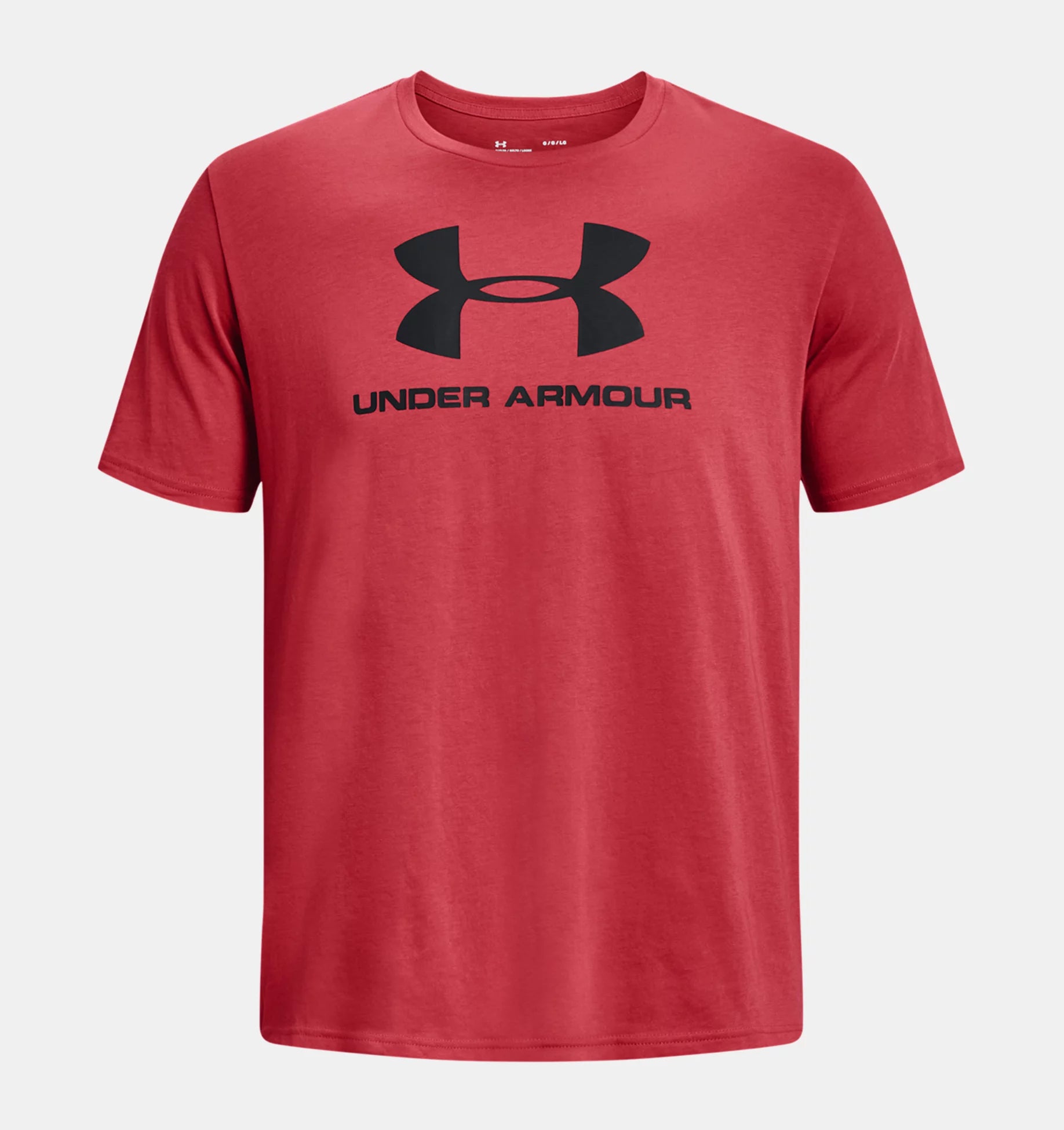 T-shirt Under Armour Sportstyle Logo - Rouge/Noir – Footkorner