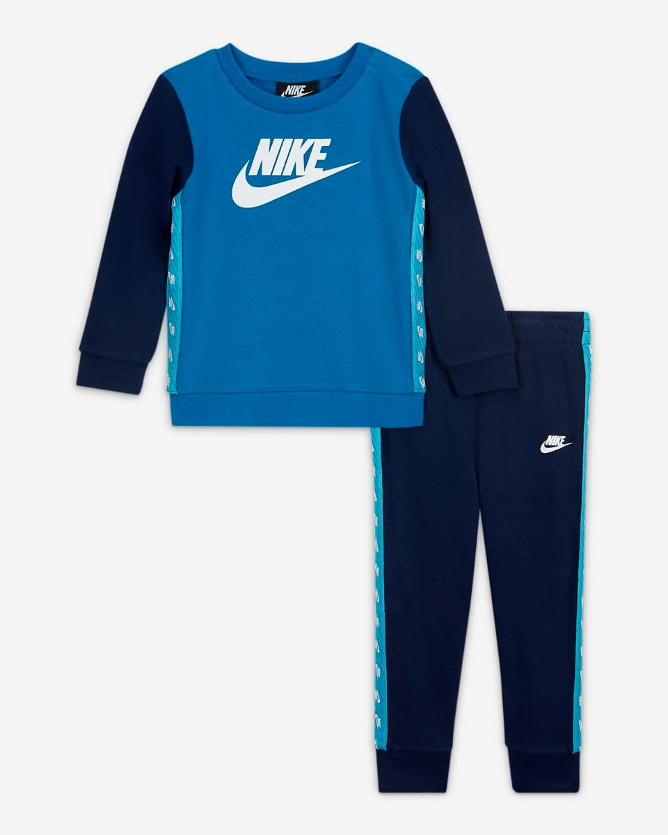 Nike Tracksuit Blue/Navy Sportswear Baby Footkorner – Set -