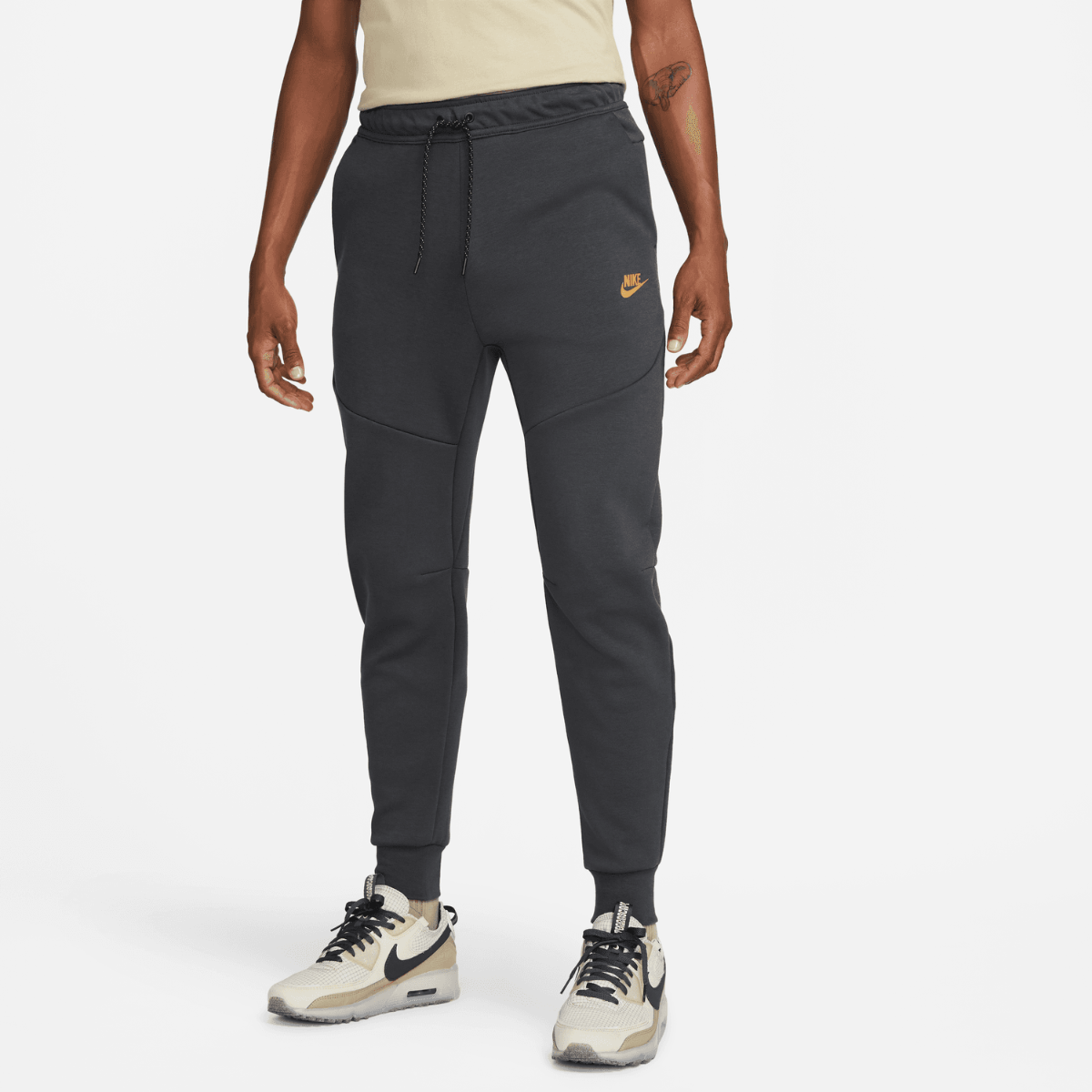 Pantalon de Jogging Panama Coton Homme Ivoire
