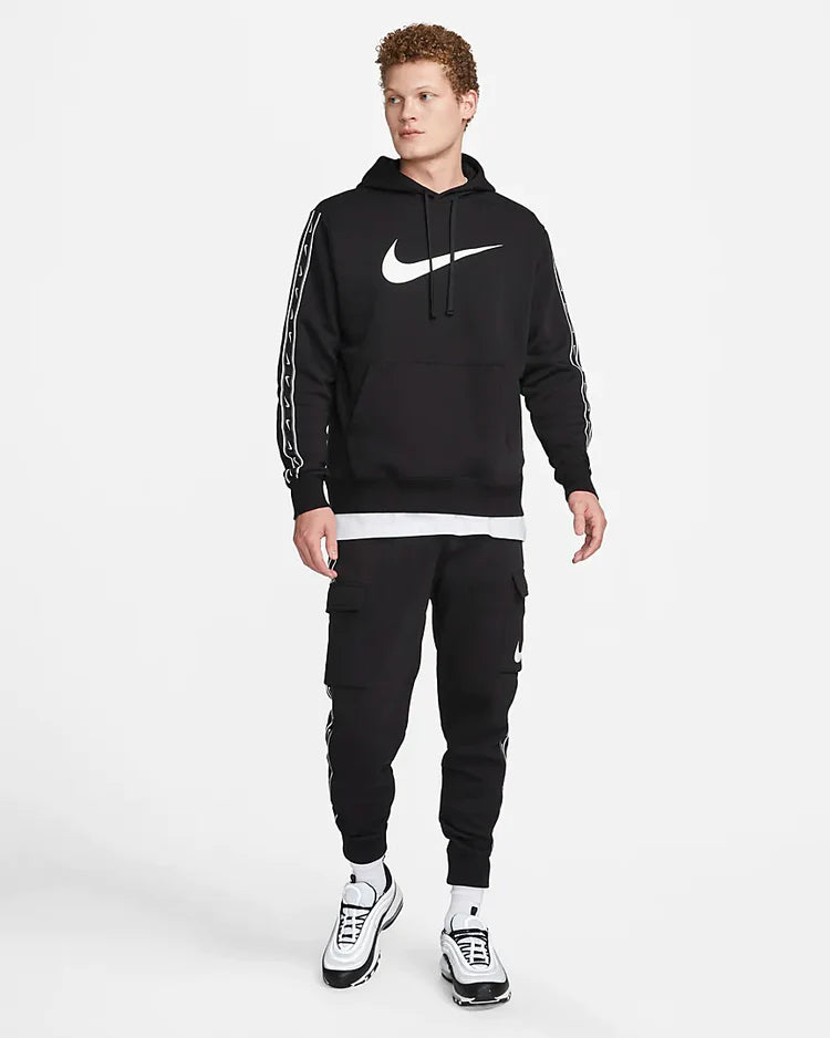 Nike Men's Fleece Sportswear Hoodie - BV2654-808 - Orange