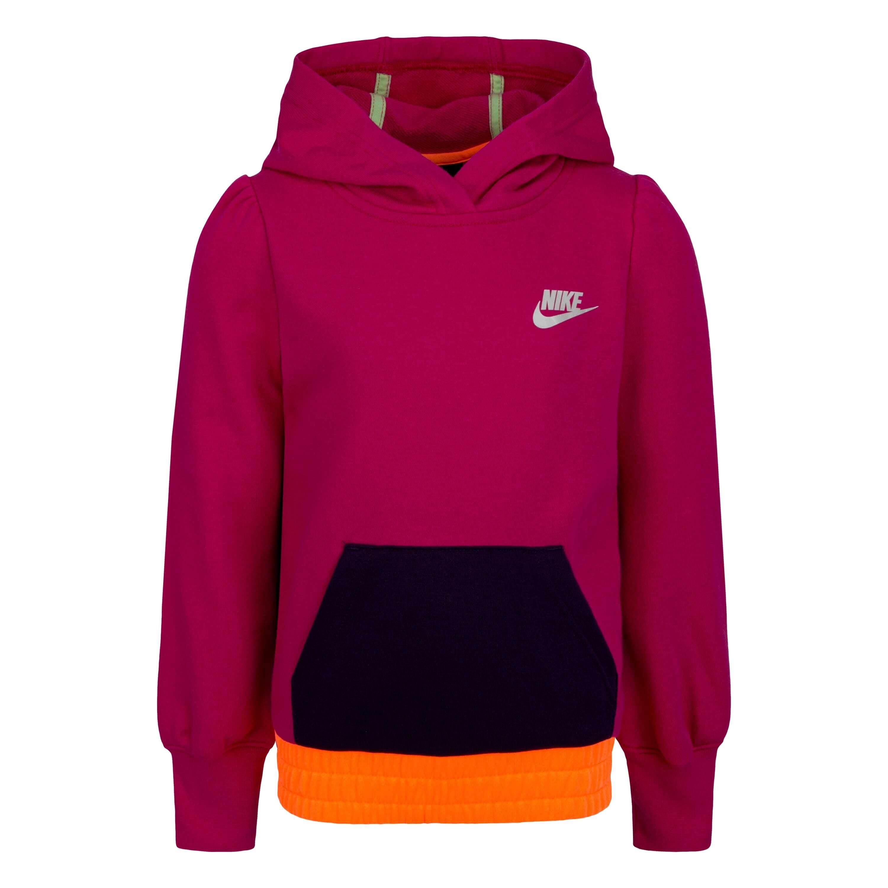 Felpa con cappuccio Nike Sportswear - Bambina - Fucsia – Footkorner