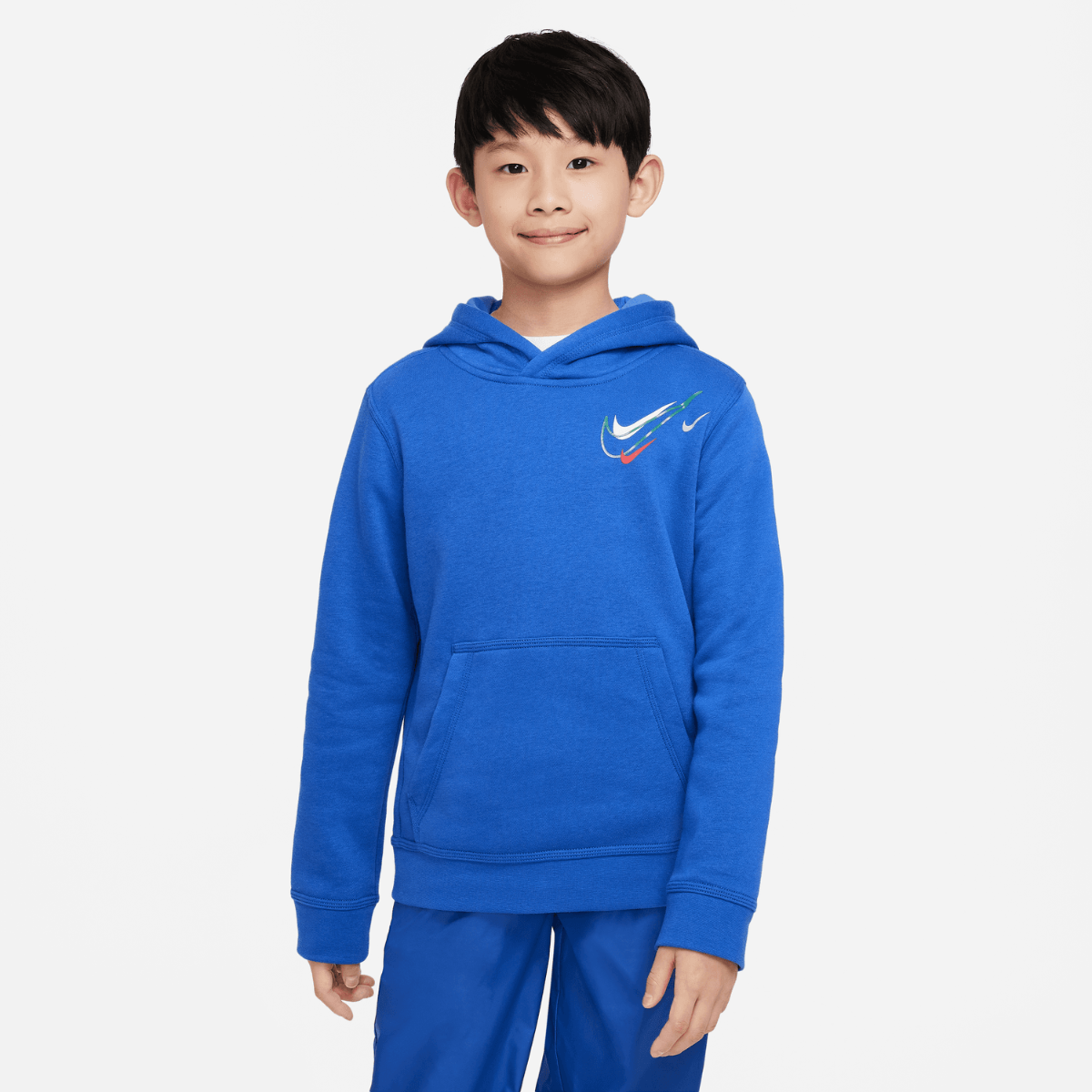 Nike Tech Fleece Tracksuit Kids - Blue/White – Footkorner