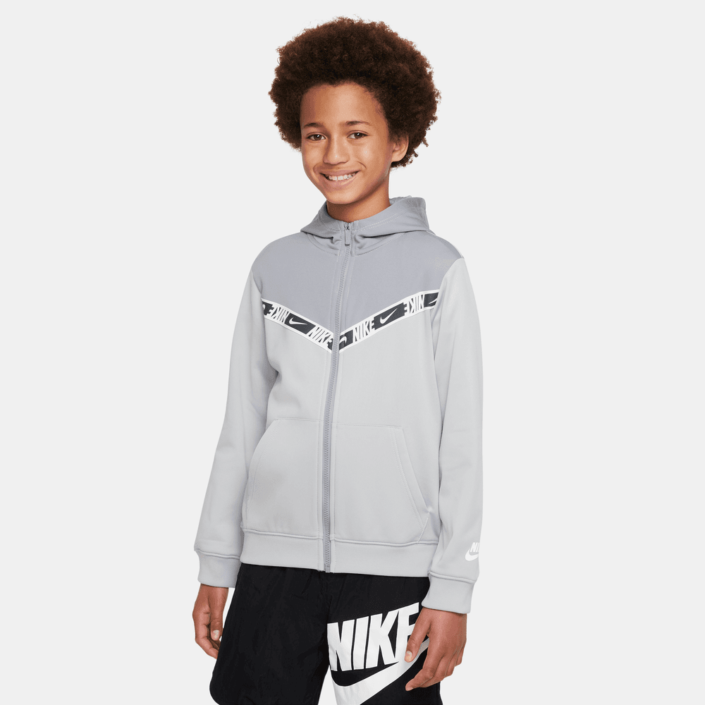 Sweat Nike Club Fleece Enfant - Bleu/Blanc/Gris – Footkorner