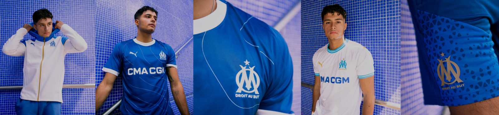 Maillot OM - Collection officielle Olympique de Marseille - Homme OM