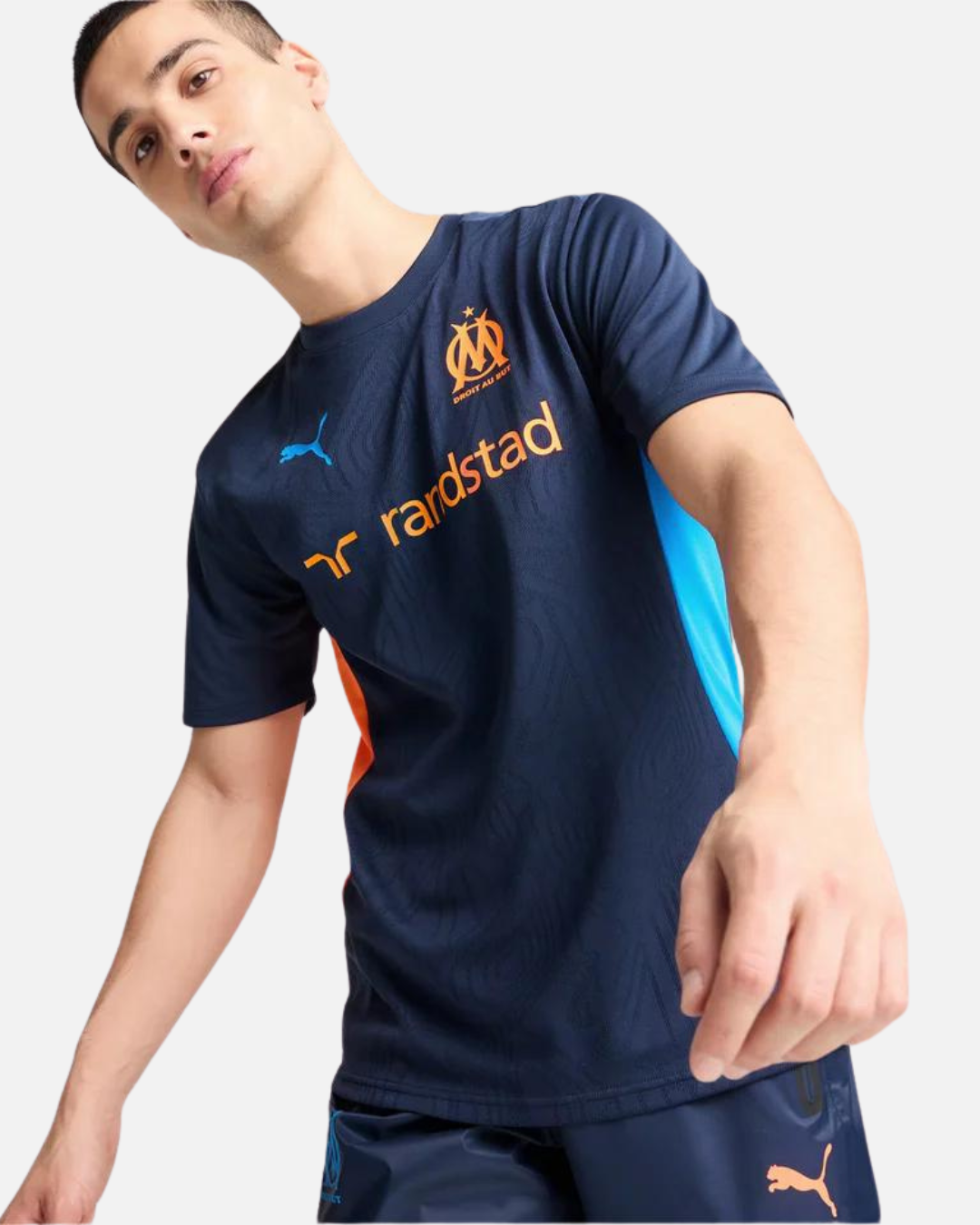 Maglia allenamento OM 2024/2025 - Blu/Arancio