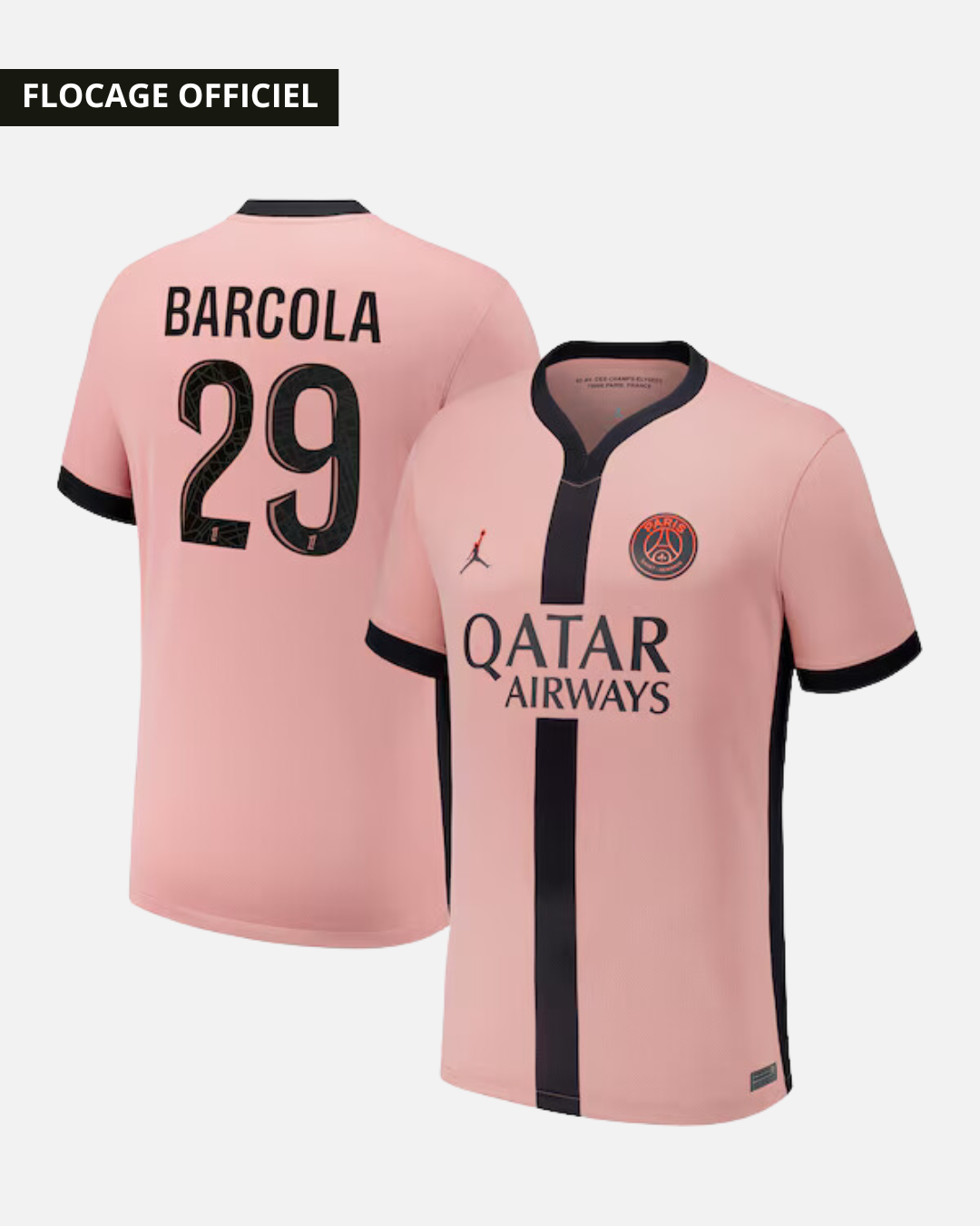 Camiseta PSG Tercera 2024/2025 - Barcola