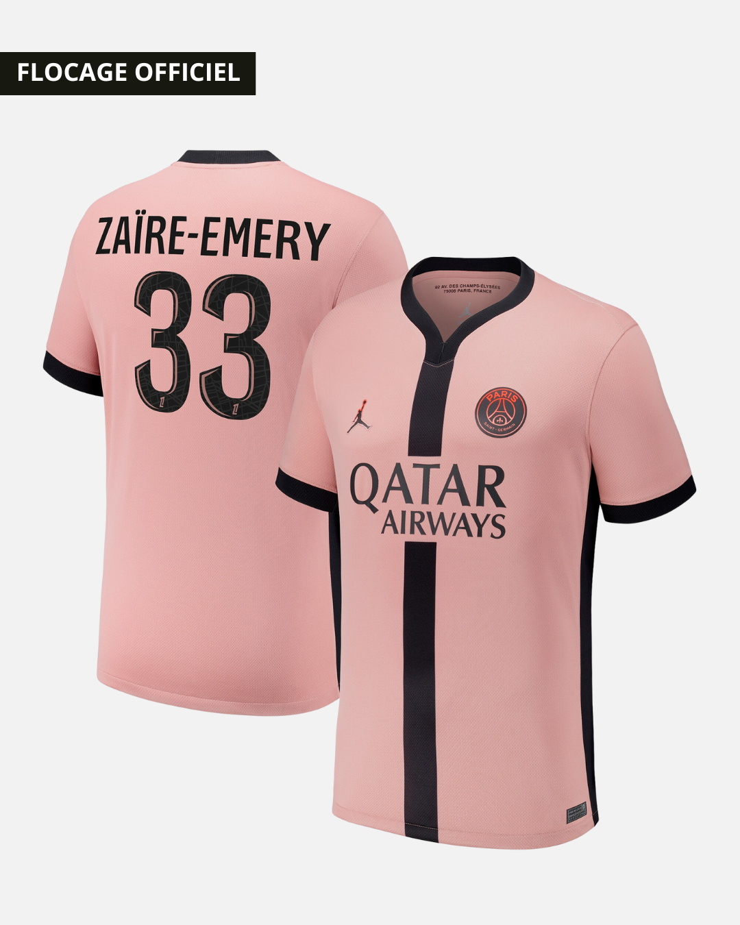 PSG Third Jersey 2024/2025 - Zaïr Emery