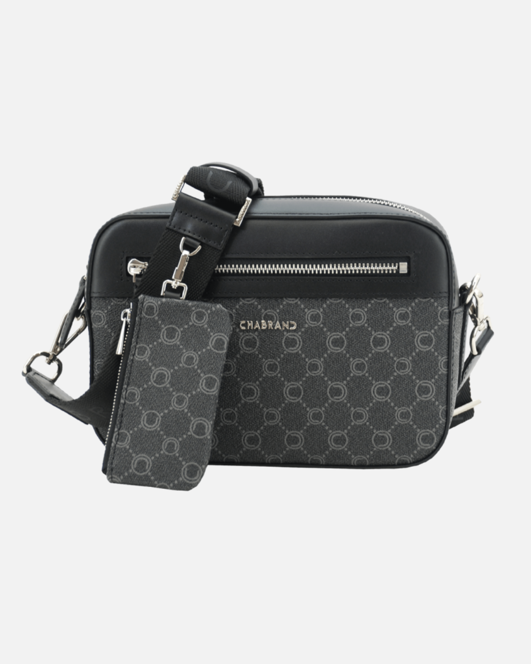 Chabrand Icone Mini Bag - Black/Grey