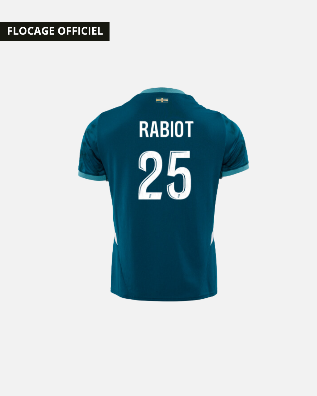 Flocage OM Extérieur 2024/2025 - Rabiot