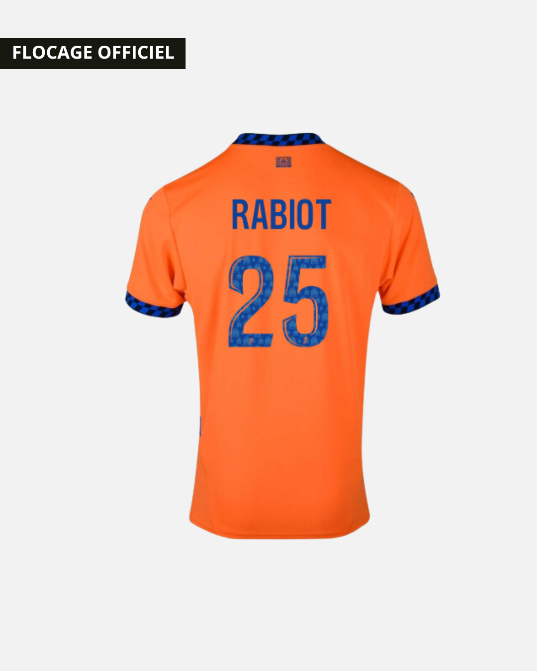 Flocage OM Third 2024/2025 - Rabiot