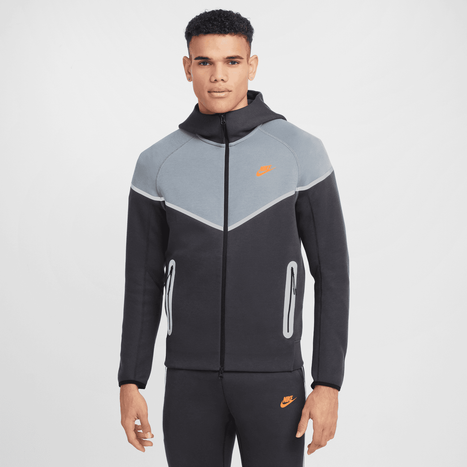 Nike Tech Fleece Jacke - Anthrazitgrau