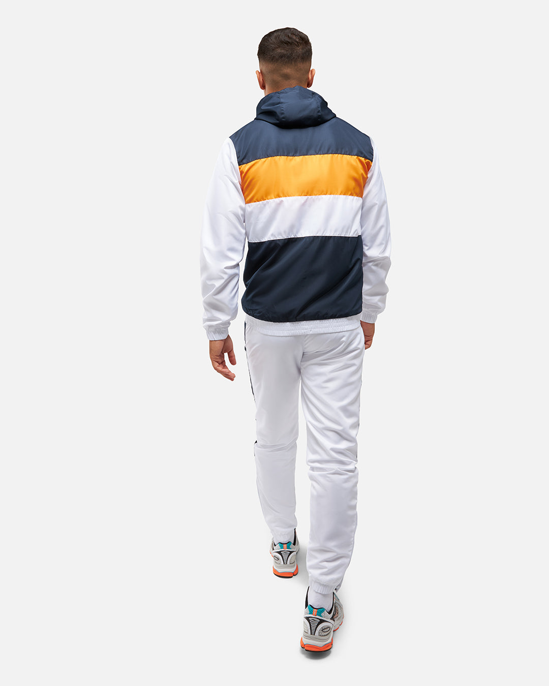 FK Diamond XII Tracksuit - White/Navy/Orange