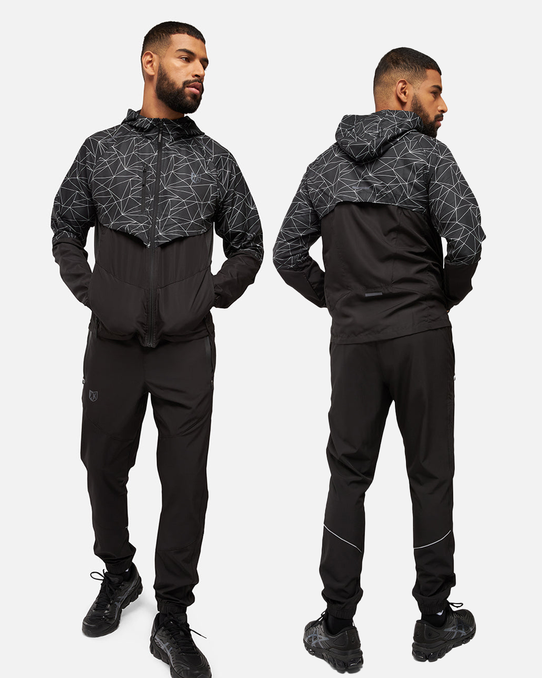 FK Running Lift Tracksuit - Black/White