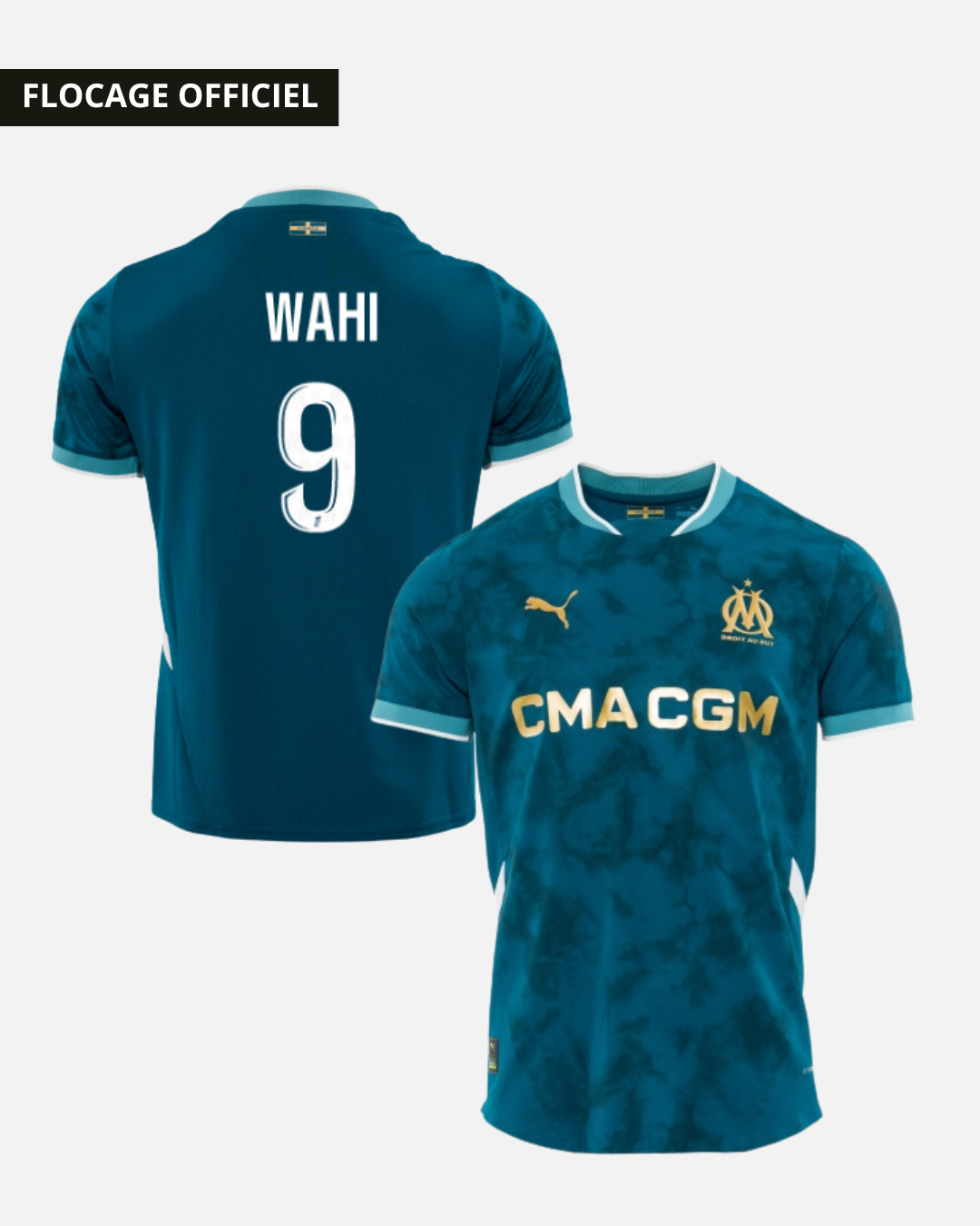 Maillot OM Extérieur 2024/2025 - Wahi