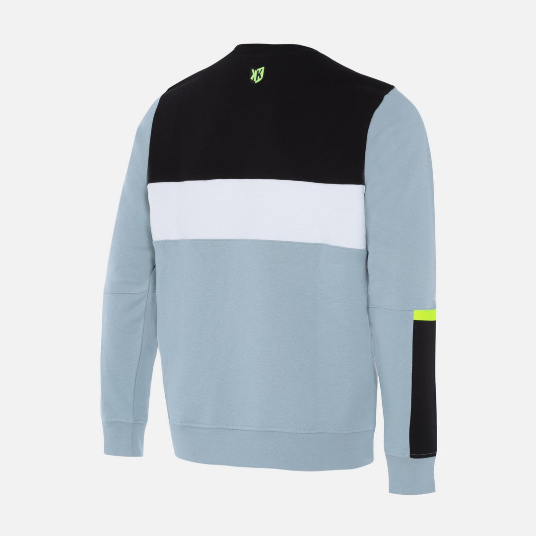 Sicarios V Sweatshirt – Rauchblau/Schwarz/Gelb