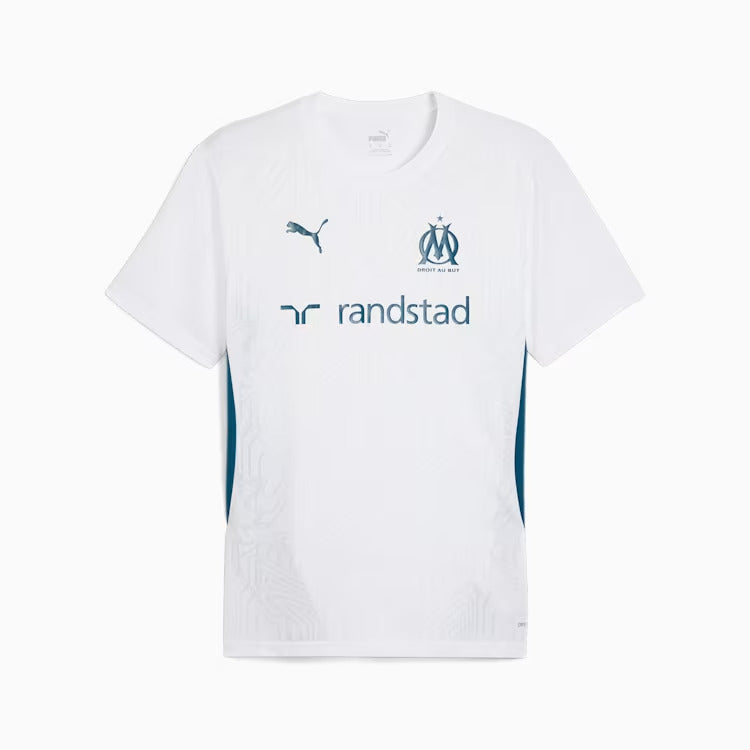 OM 2024/2025 Trainingstrikot – Weiß/Blau