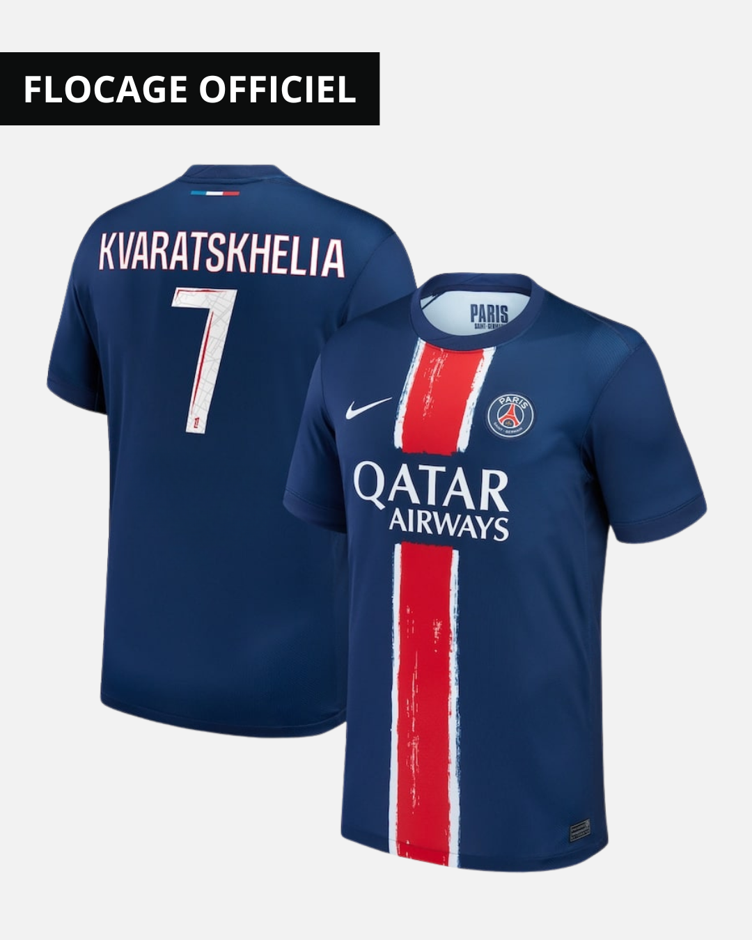 PSG Home Jersey Junior 2024/2025 - Kvaratskhelia