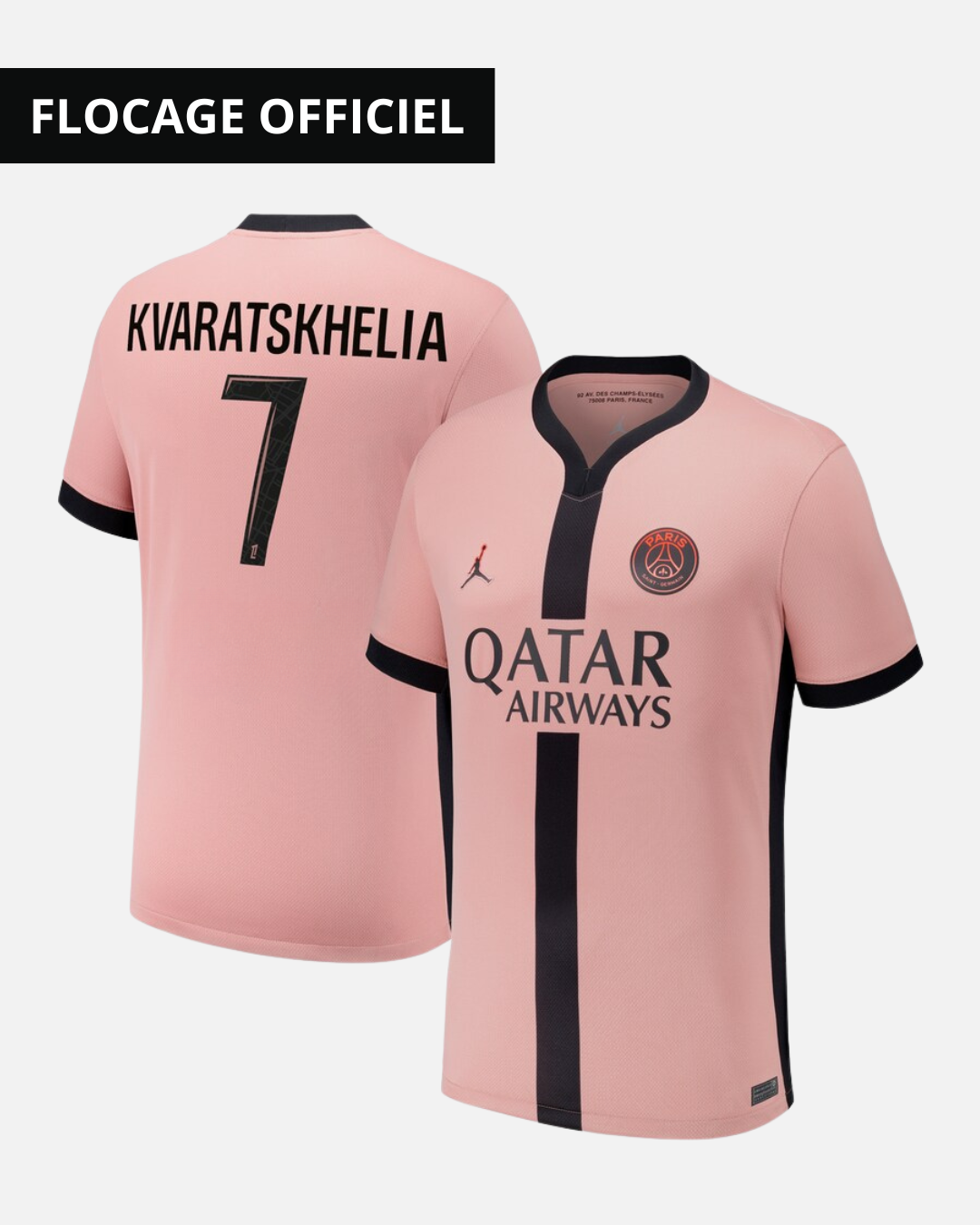 Maillot PSG Dritte Erwachsene 2024/2025 - Kvaratskhelia