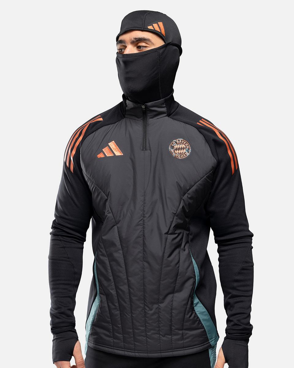 Bayern Munich 2024/2025 top with integrated balaclava - Black