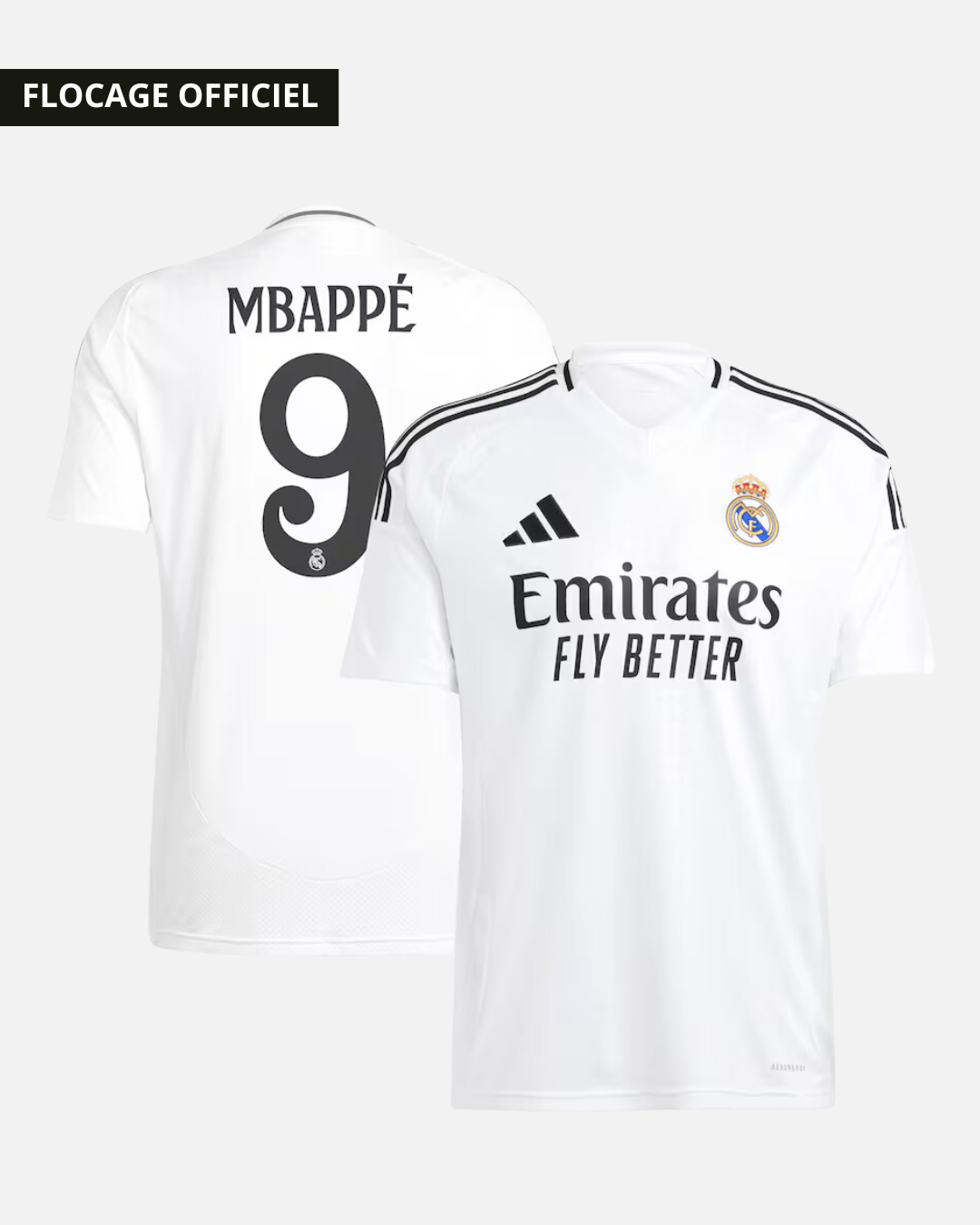 Camiseta Real Madrid Primera 2024/2025 - Mbappé