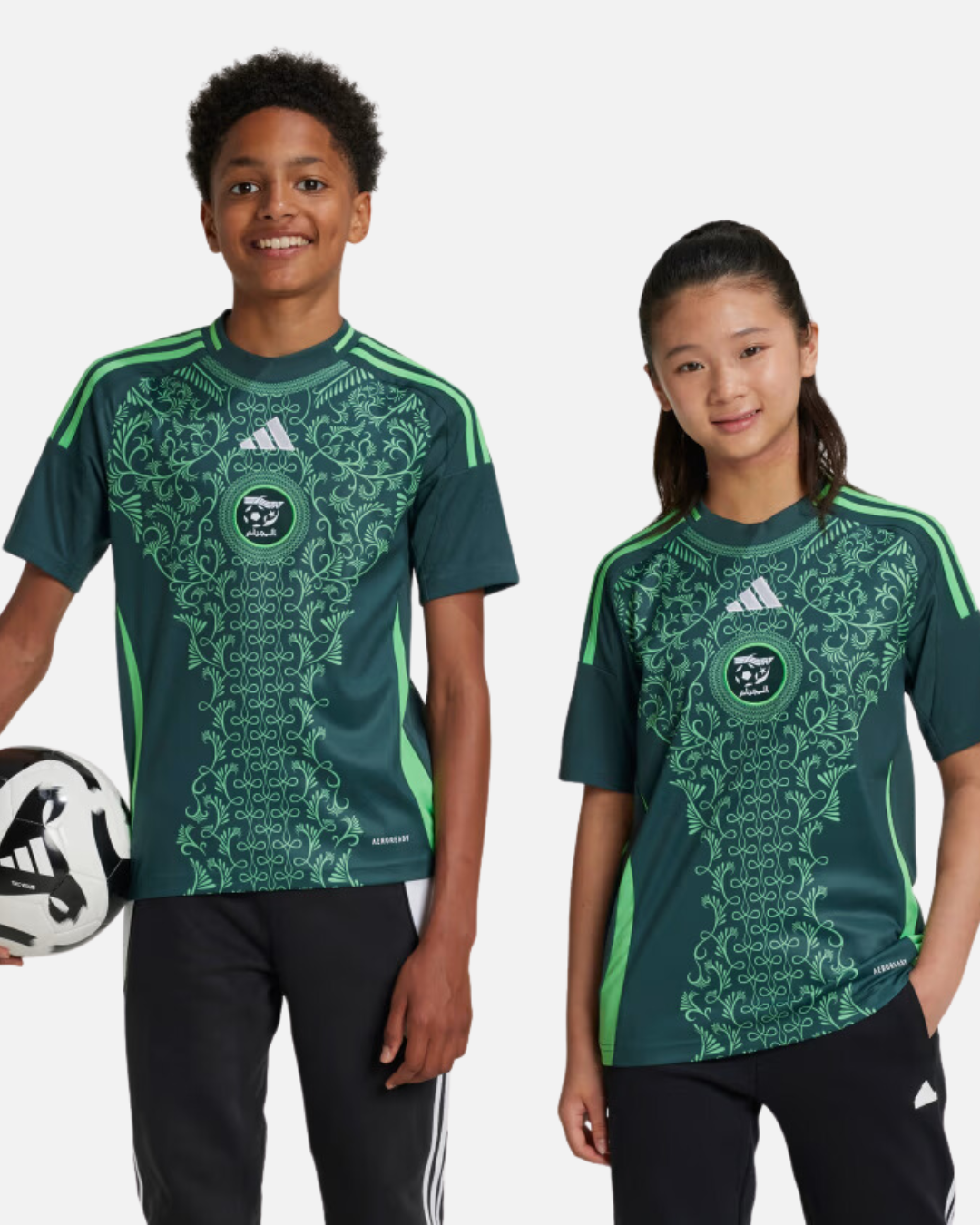 Maglia Home Algeria 2024/2025 Junior - Verde