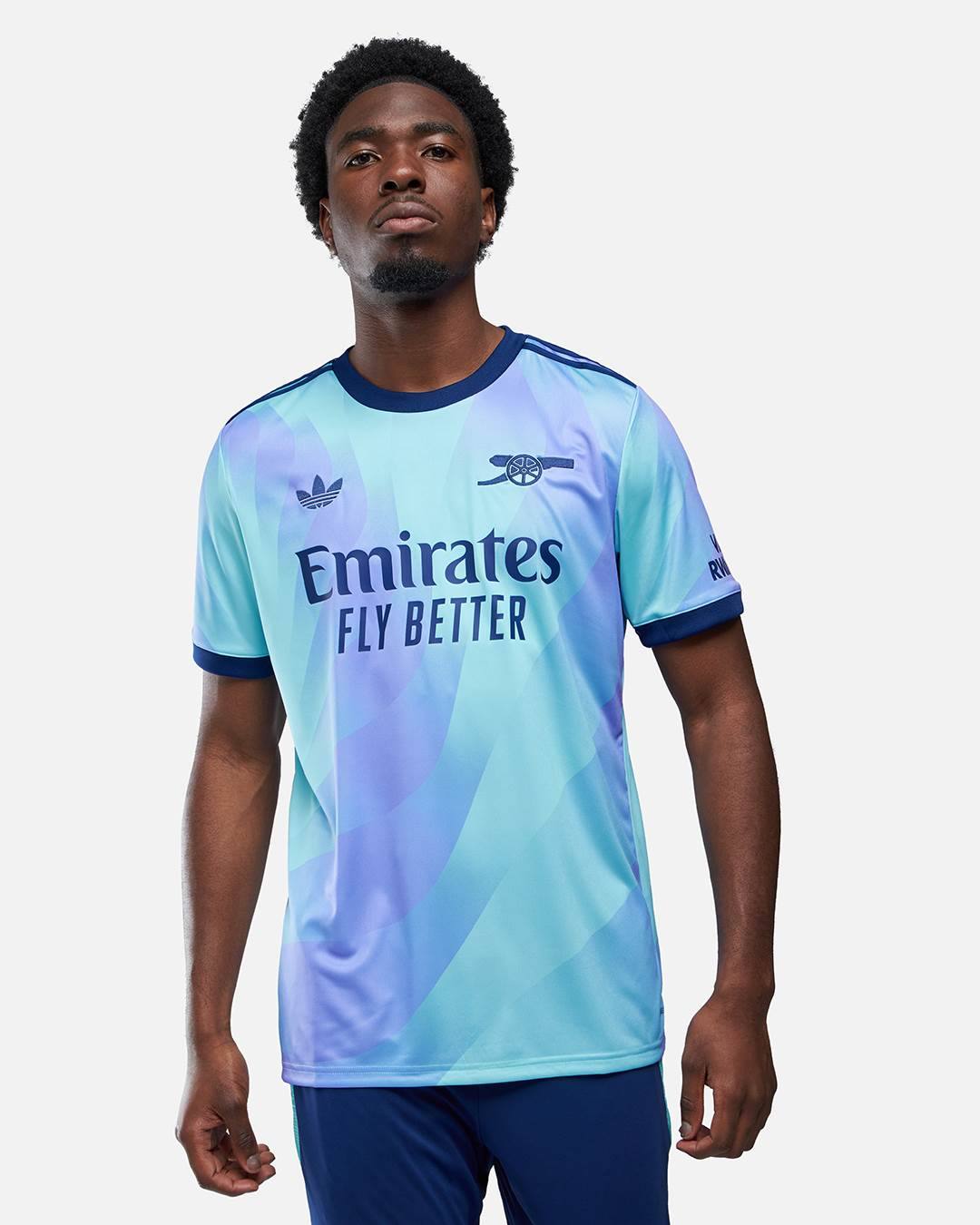 Arsenal Ausweichtrikot 2024/2025 – Blau