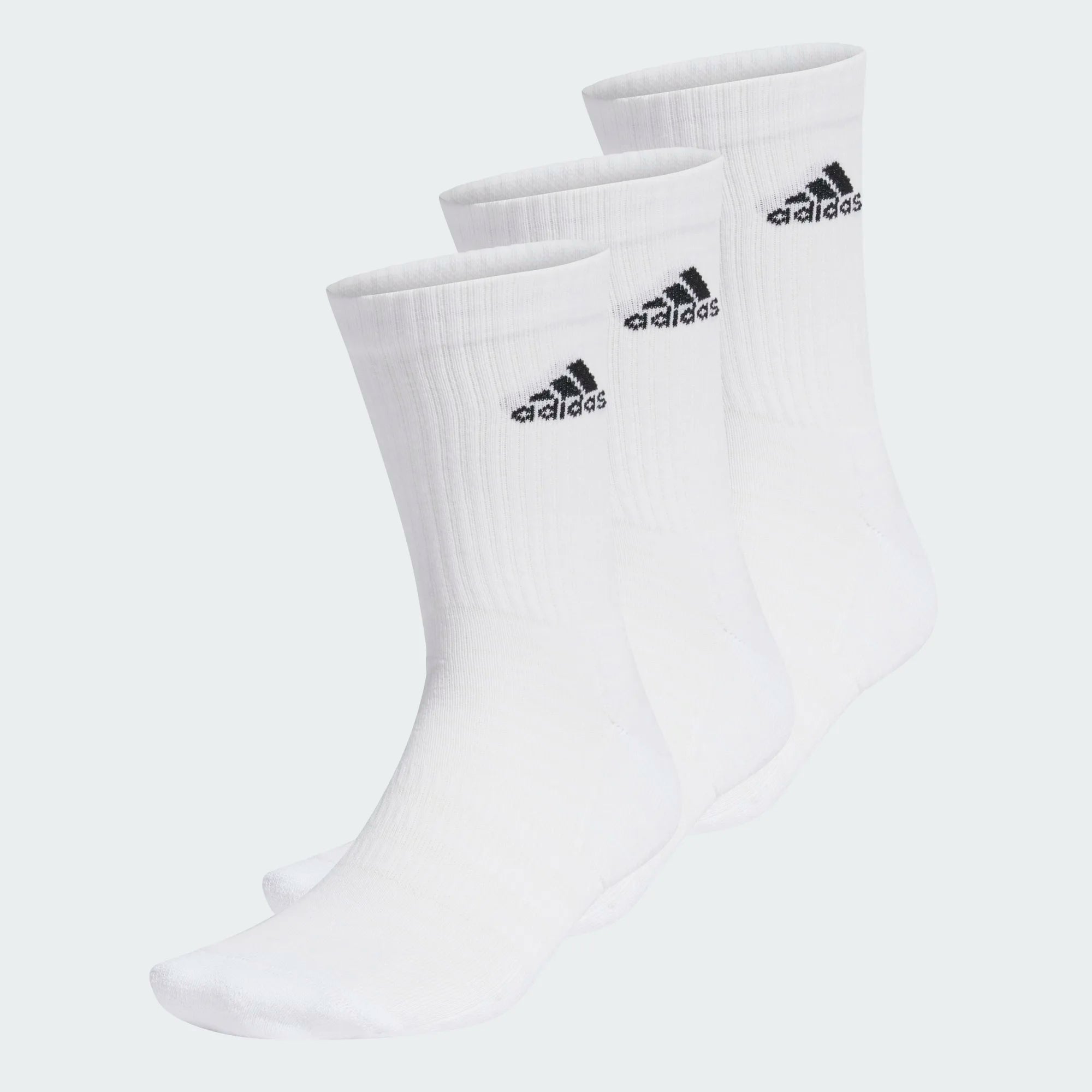 Pack of 3 pairs of Adidas 3/4 socks - White