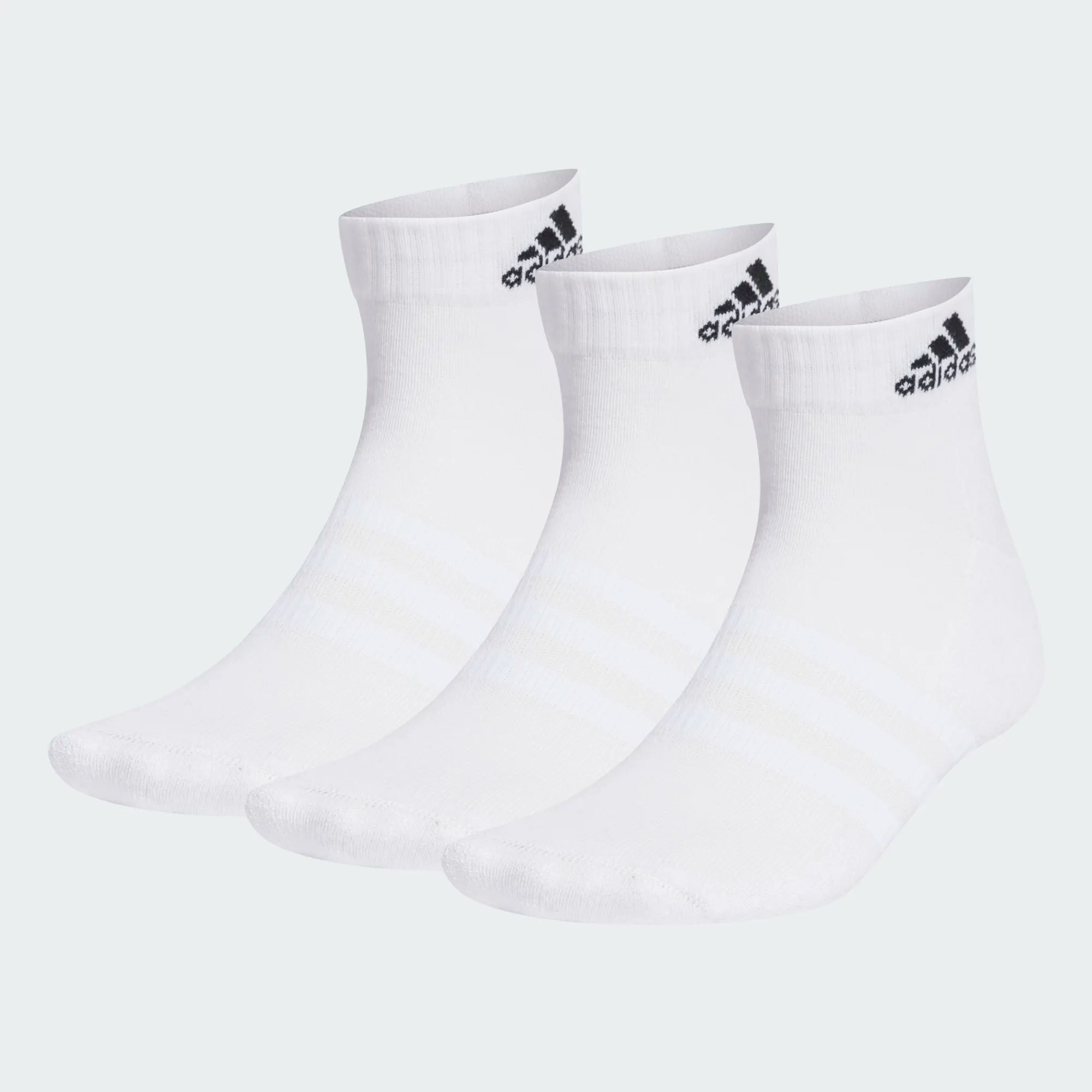 Pack 3 pares de calcetines cortos Adidas - Blanco