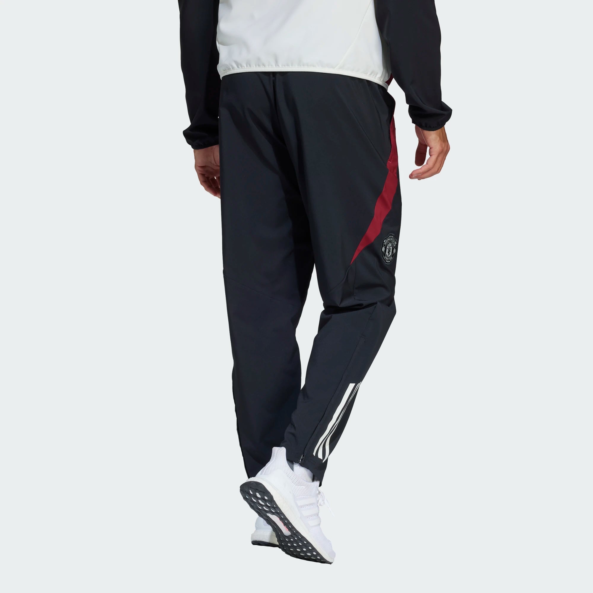 Manchester United 2024/2025 Track Pants - Black/Red