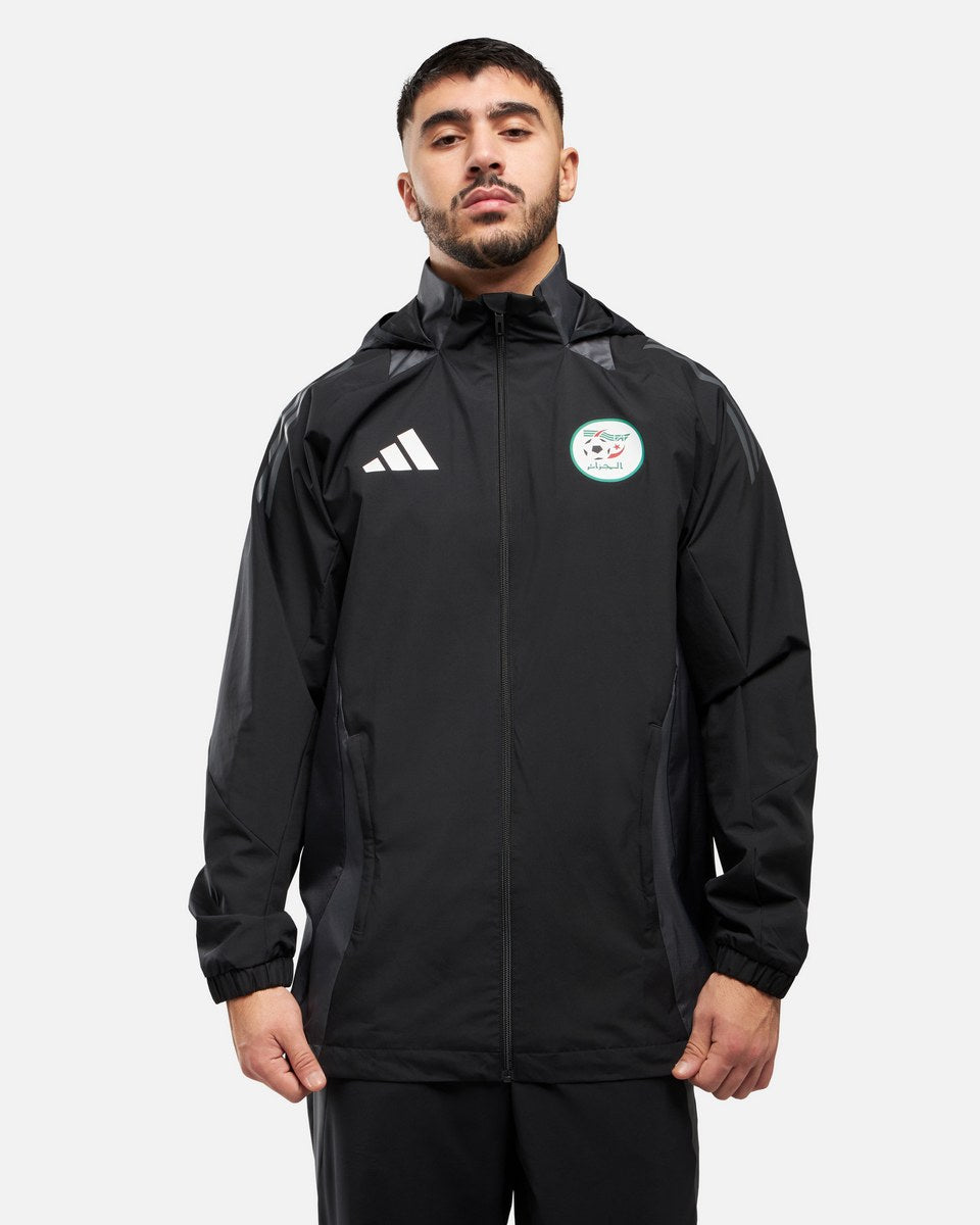 Algeria Windbreaker 2025 - Black/Grey