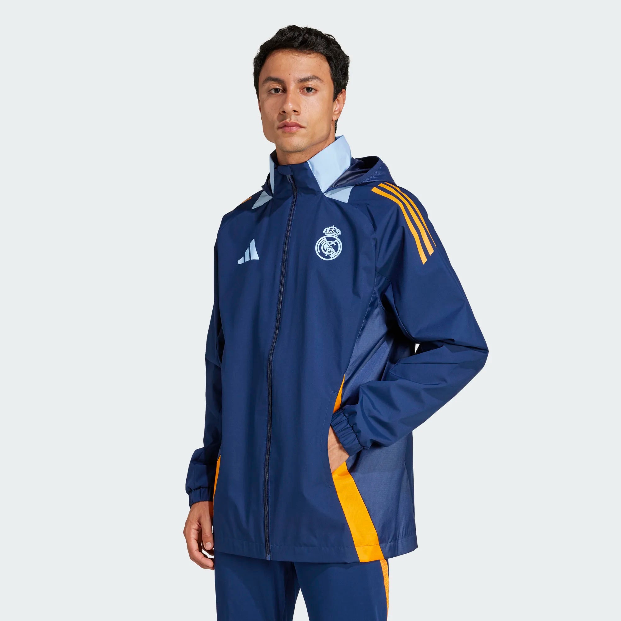 Chaqueta cortavientos Real Madrid 2024/2025 - Azul