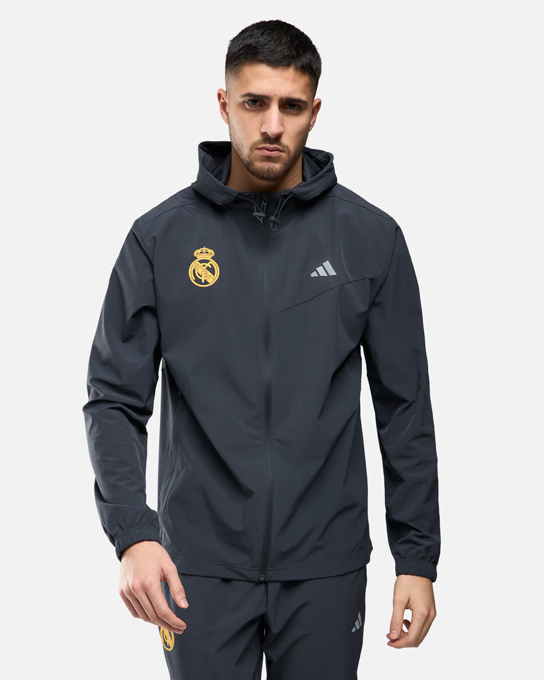 Real Madrid 2024/2025 Training Jacket - Anthracite Gray