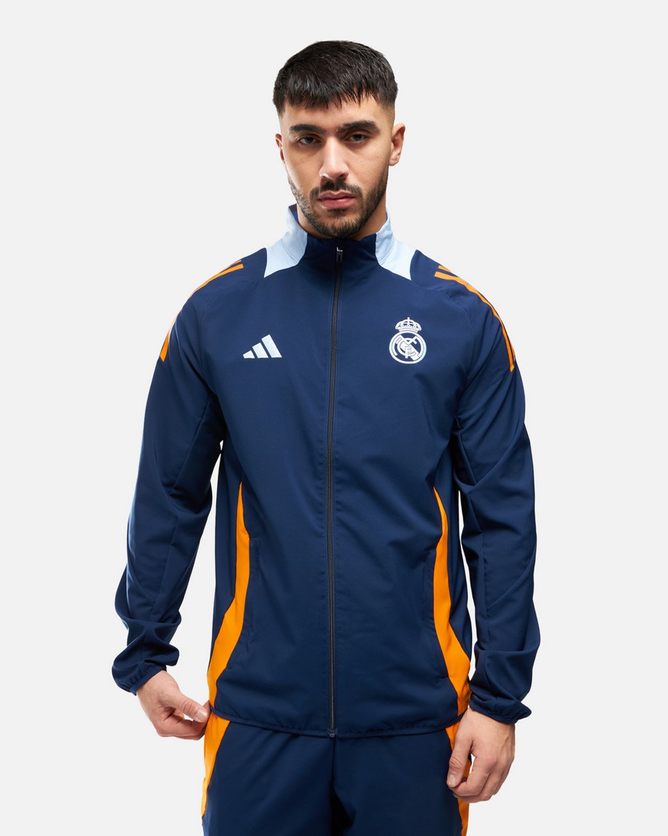 Veste de survêtement Real Madrid 2024/2025 - Bleu