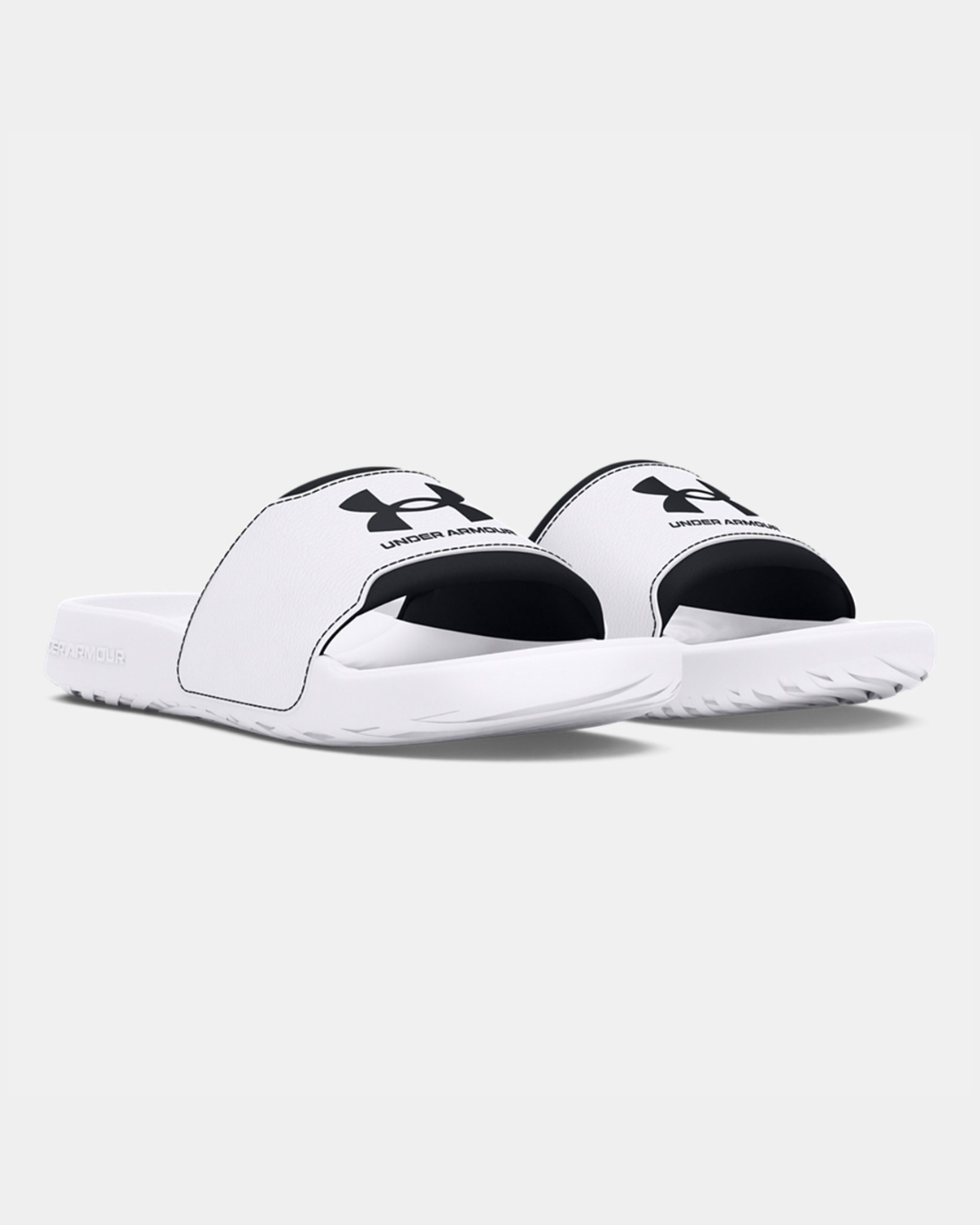 Claquette Under Armour Ignite Select - Blanc/Noir