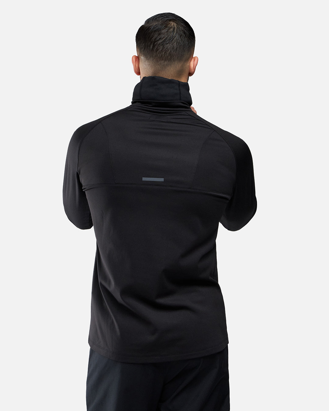 Haut FK Rocks 1/2 Zip Cagoule Integrata - Nero