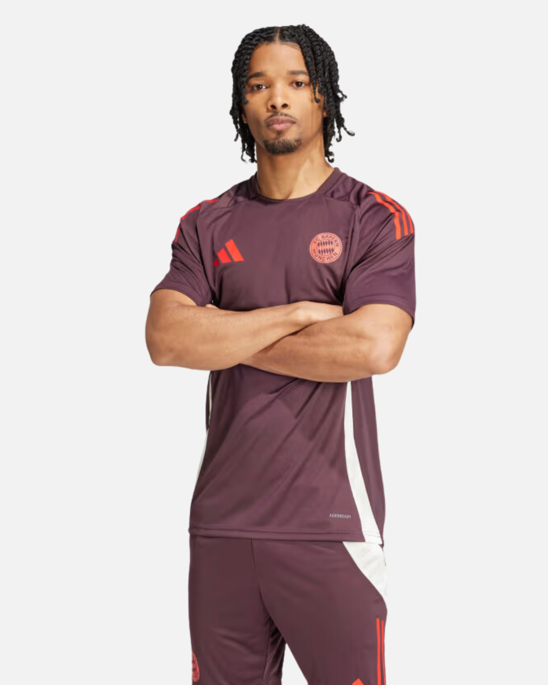 Bayern Munich training jersey 2024/2025 - Burgundy