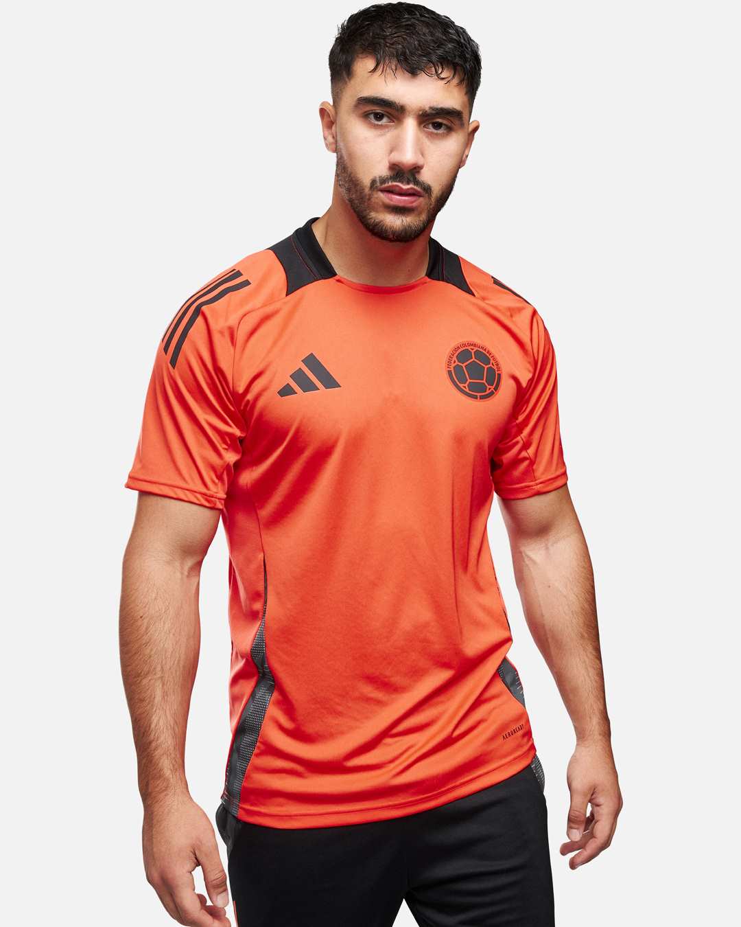 Maillot d'entrainement Colombie 2024 - Orange/Noir