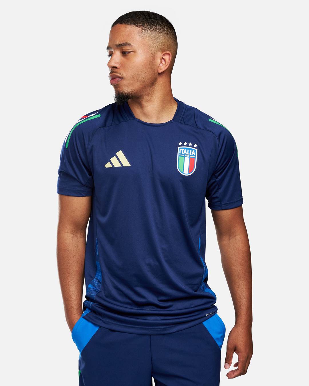 Maillot d'entrainement Italie 2024 - Bleu