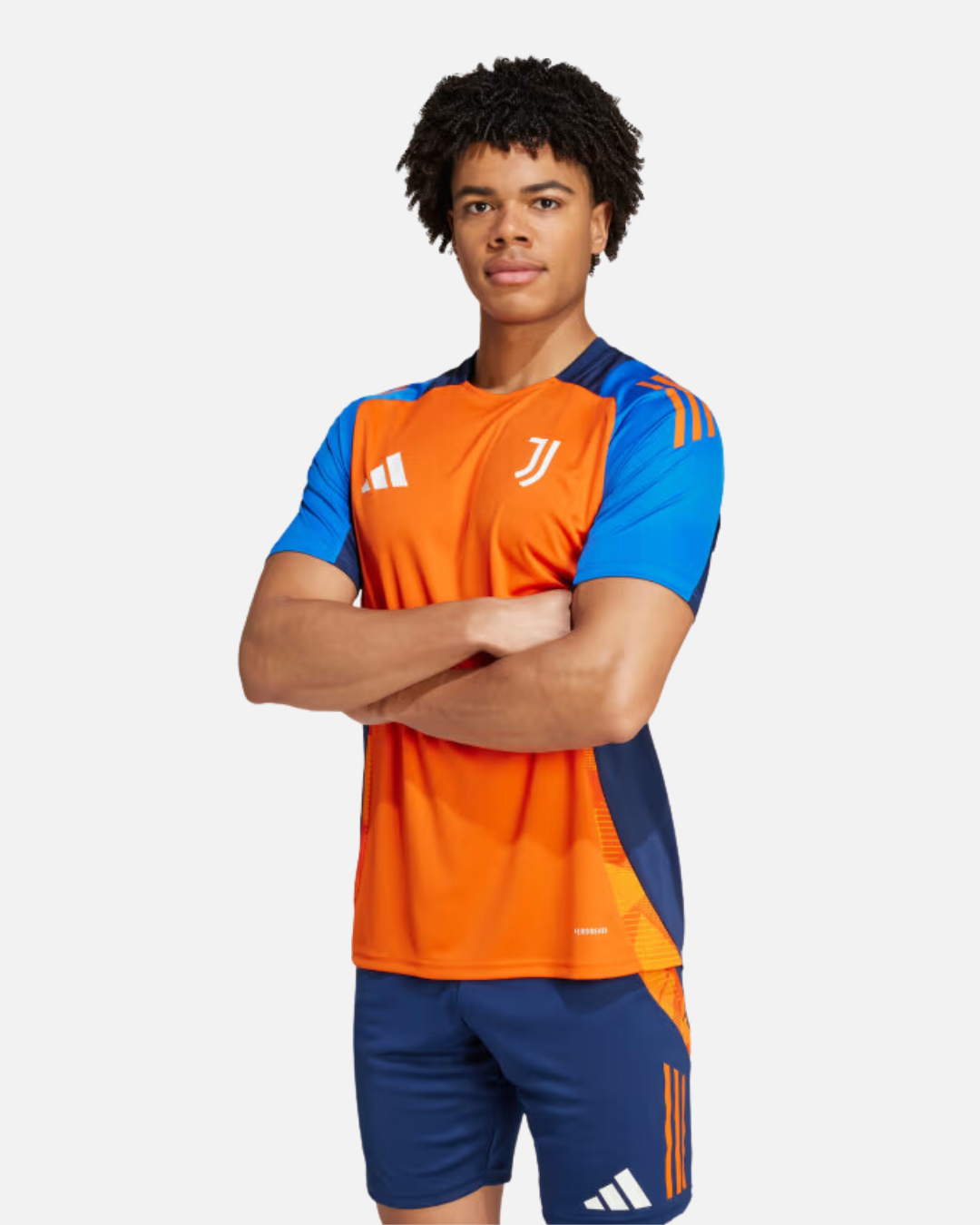 Maillot d'entrainement Juventus 2024 - Orange/Bleu