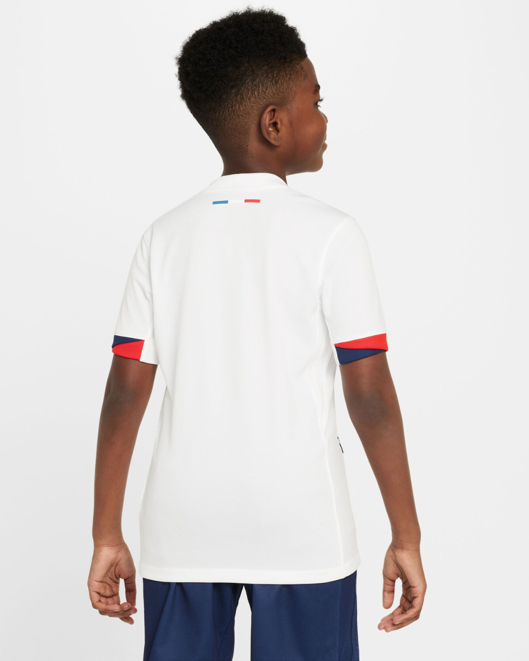 Maillot PSG  Extérieur Junior 2024/2025 - Blanc/Bleu/Rouge