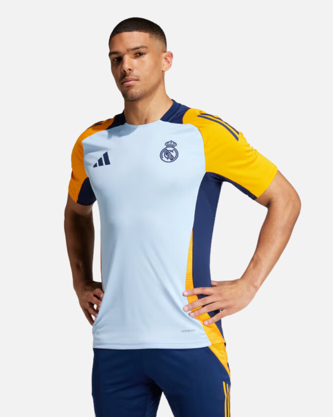 Maglia allenamento Real Madrid 2024/2025 - Blu/Arancione