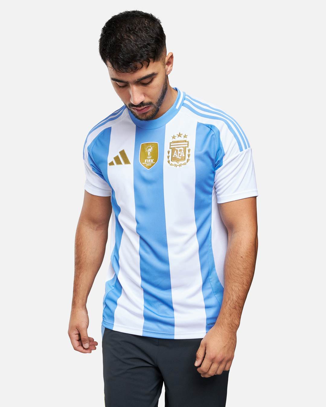 Camiseta Argentina Primera 2024 - Azul/Blanco