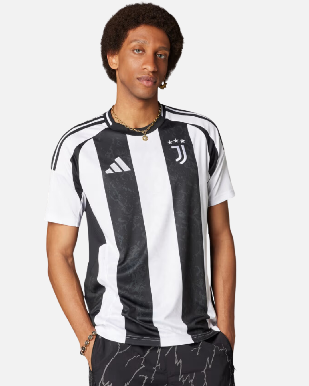 Juventus Home Shirt 2024/2025 - Black/White