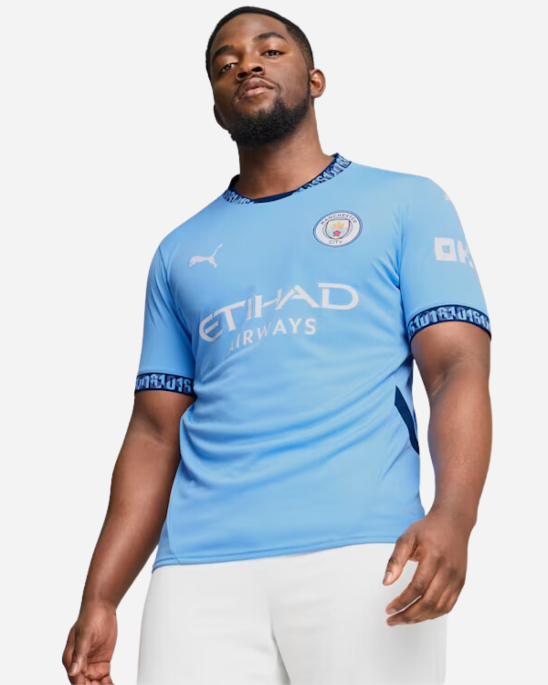 Manchester City Heimtrikot 2024/2025 – Blau/Weiß