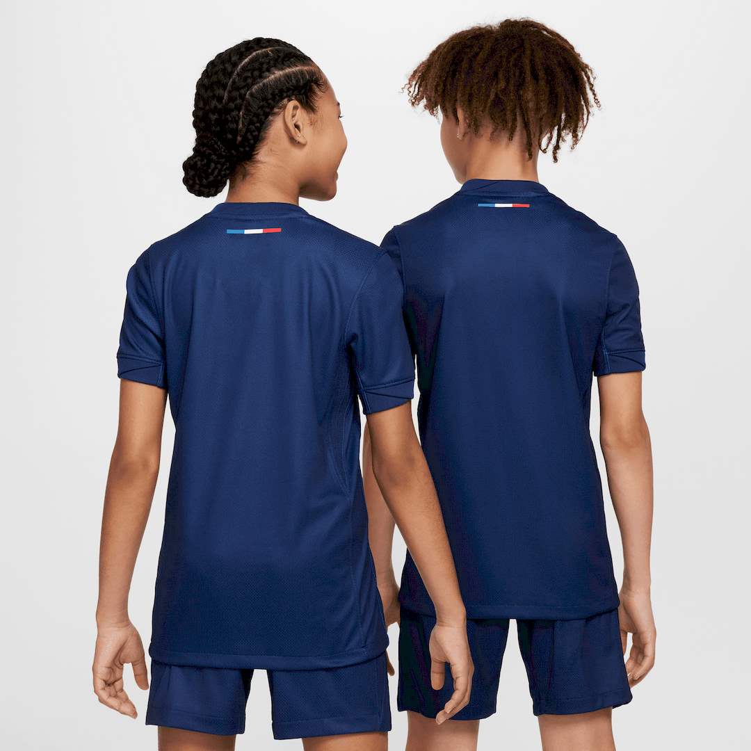 PSG Junior-Heimtrikot 2024/2025 – Blau/Rot/Weiß