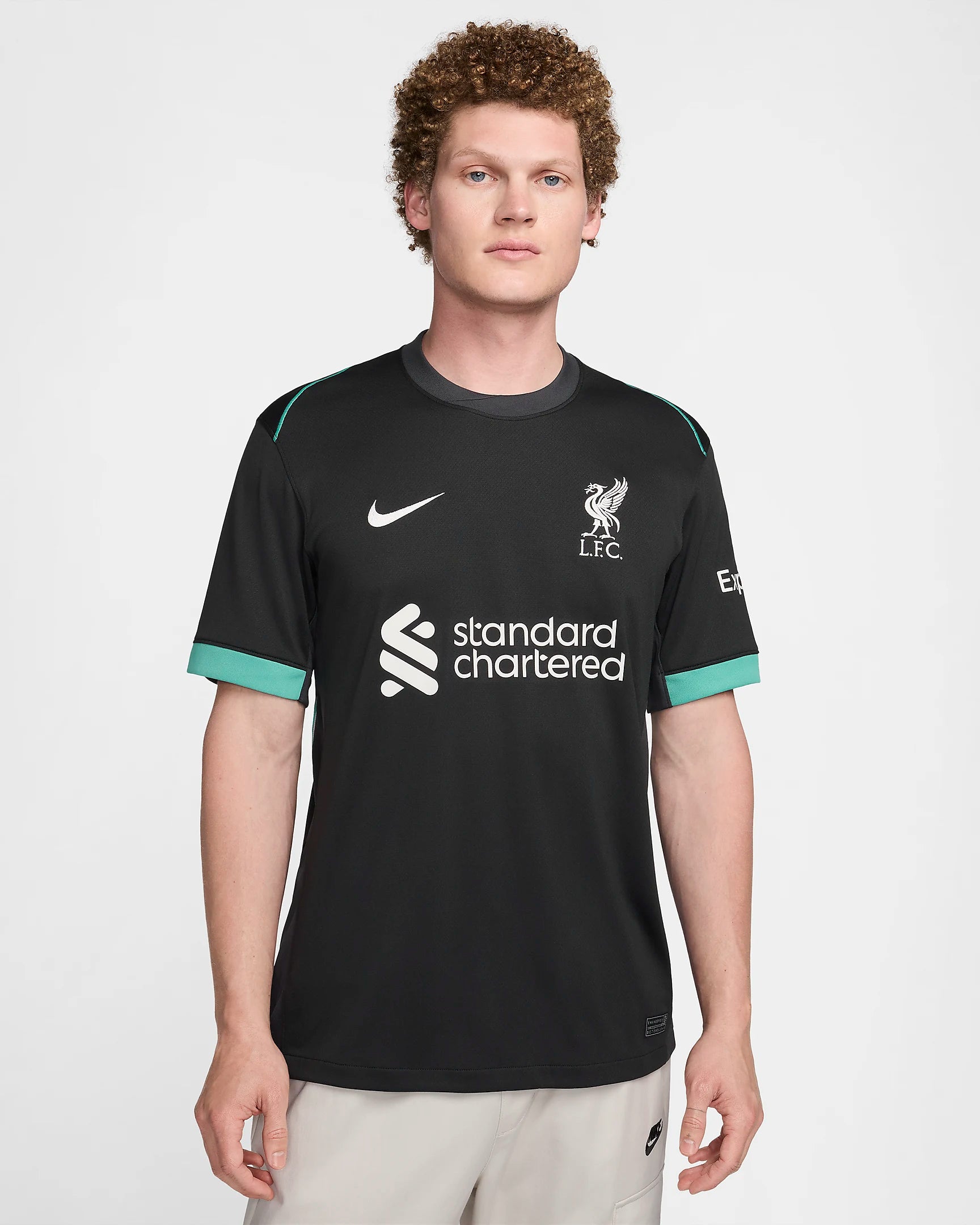 Maglia Liverpool FC Away 2024/2025 - Nero/Verde