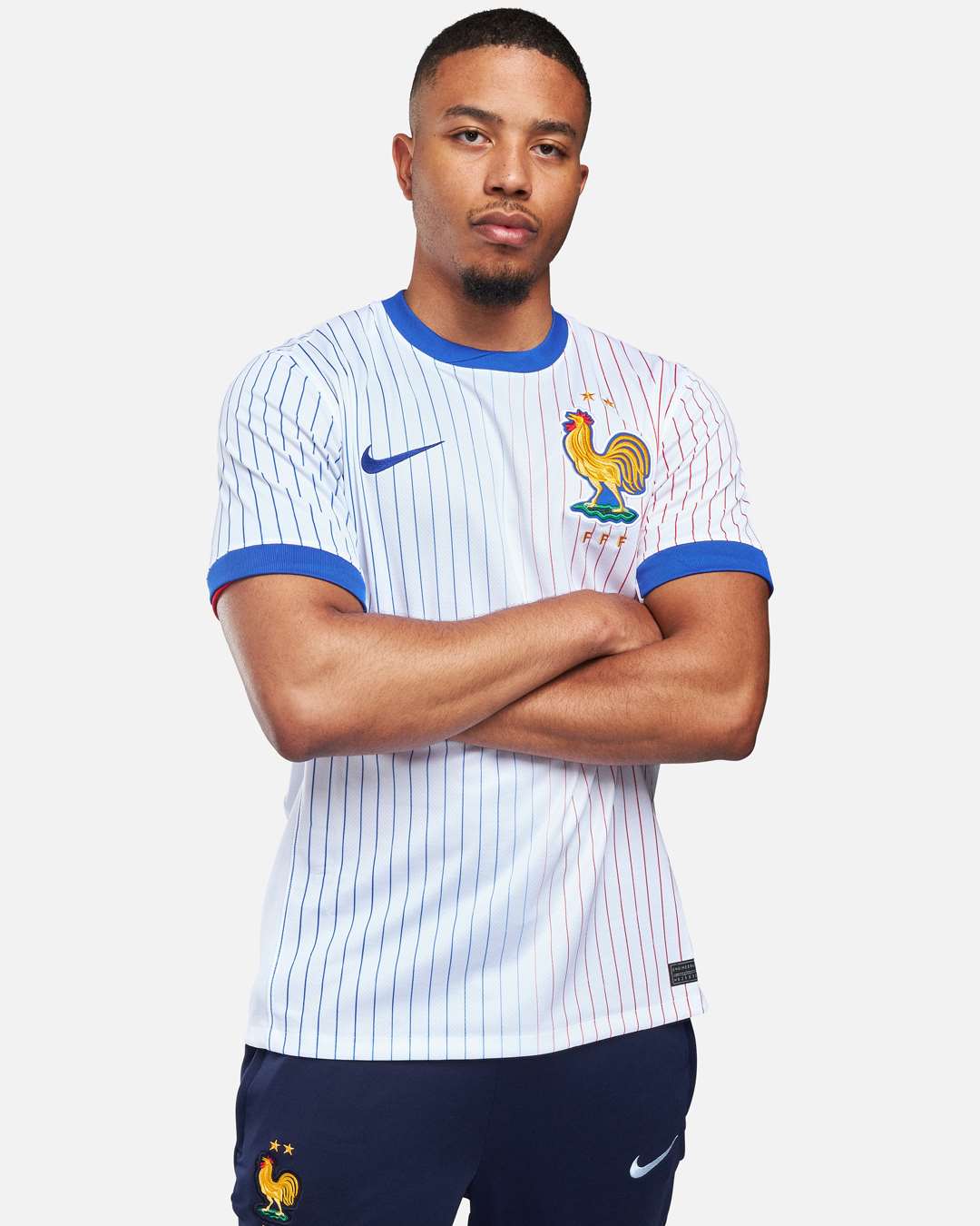 Maillot Extérieur Equipe de France 2024 - Blanc