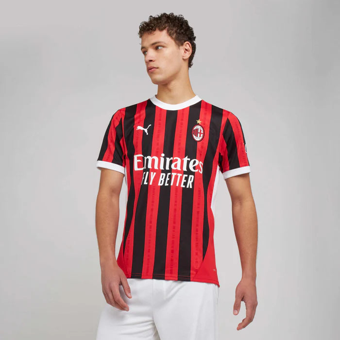 Maillot Milan AC domicile 2024/2025 - Rouge/Noir